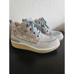 Decker X Labs Ko-Z Chukka Wedge Shoes WOMENS Size 10